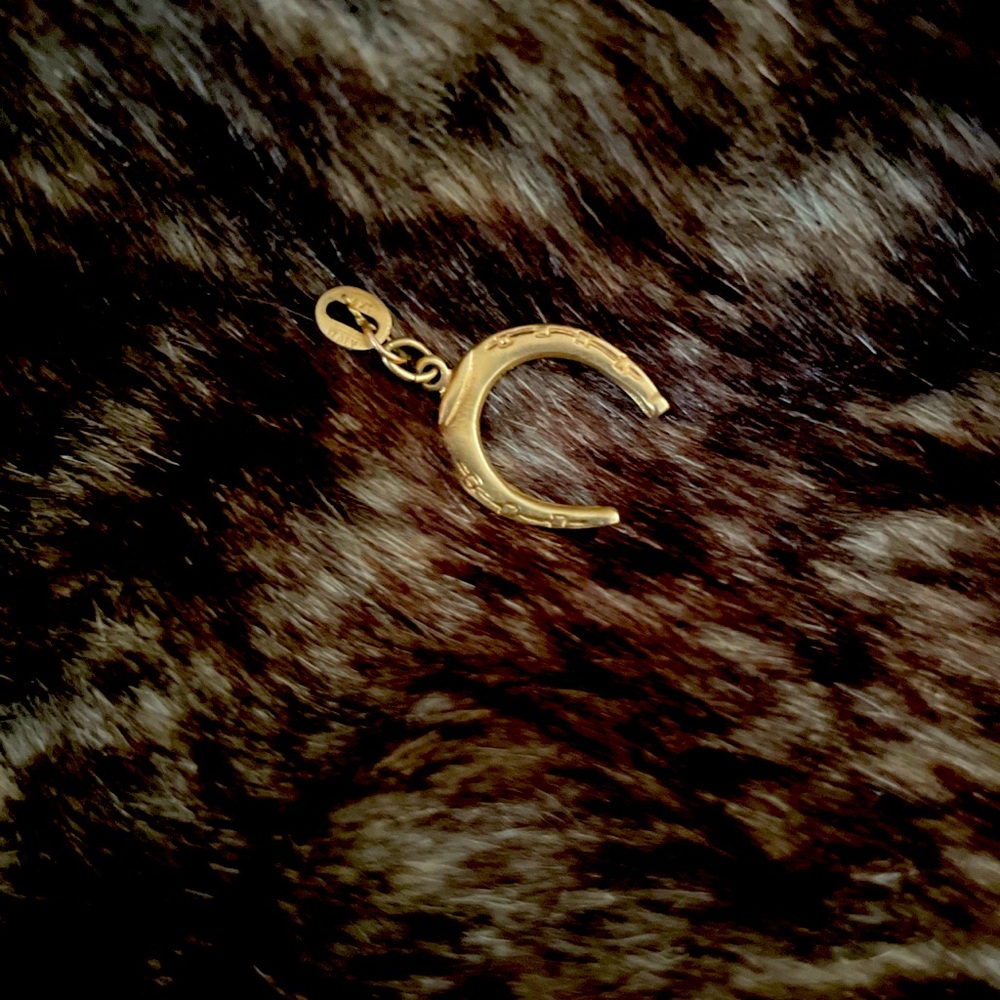 Vintage 14K Lucky horseshoe charm